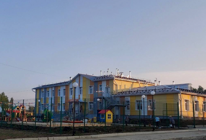 В труднодоступном и отдаленном селе Еравнинского района завершилось строительство детского сада