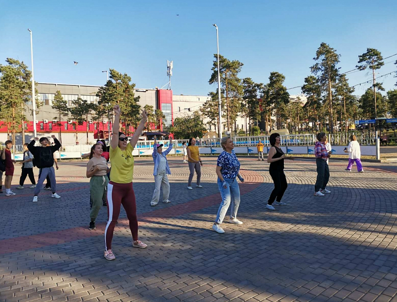 В Улан-Удэ прошло торжественное закрытие проекта "Парк здоровья"