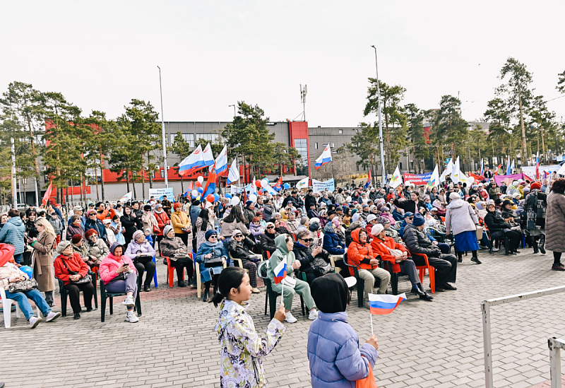 В Улан-Удэ прошли мероприятия, посвящённые Дню Весны и Труда