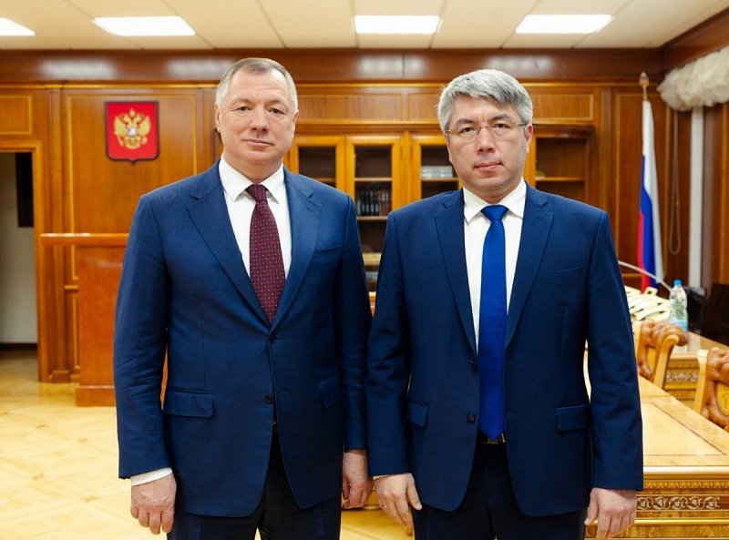 Марат Хуснуллин провел встречу с главой Бурятии
