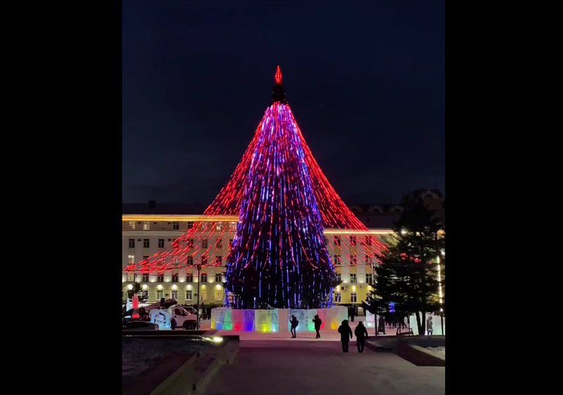 Улан-удэнцев приглашают на открытие главной городской елки