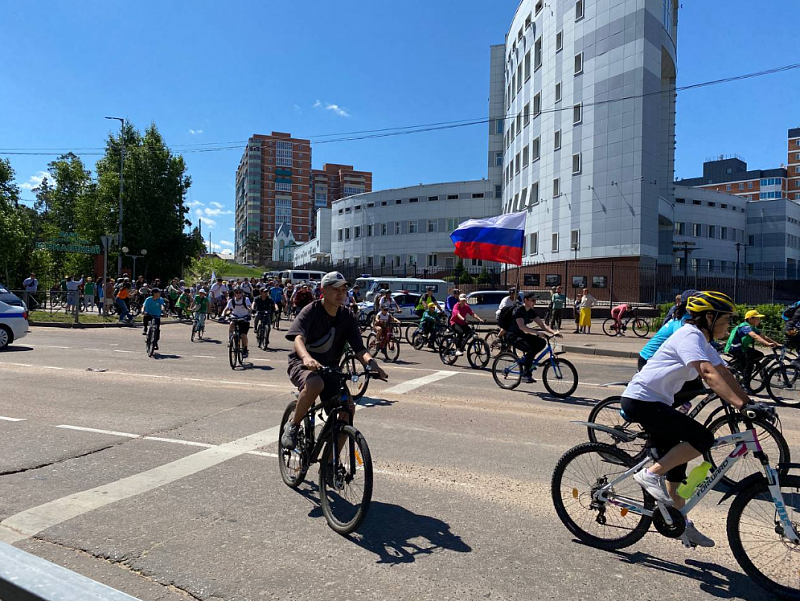 Велопробег против наркотиков и алкоголя объединил более 150 участников