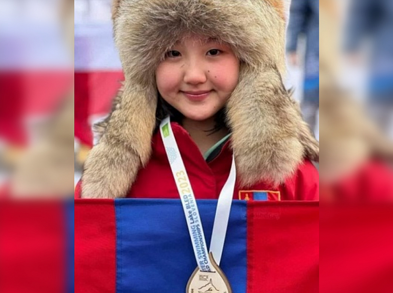 10-летняя монголка завоевала золотую медаль на чемпионате мира