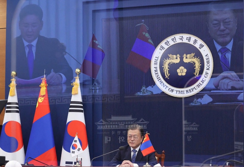 Южная Корея стала шестым стратегическим партнером Монголии