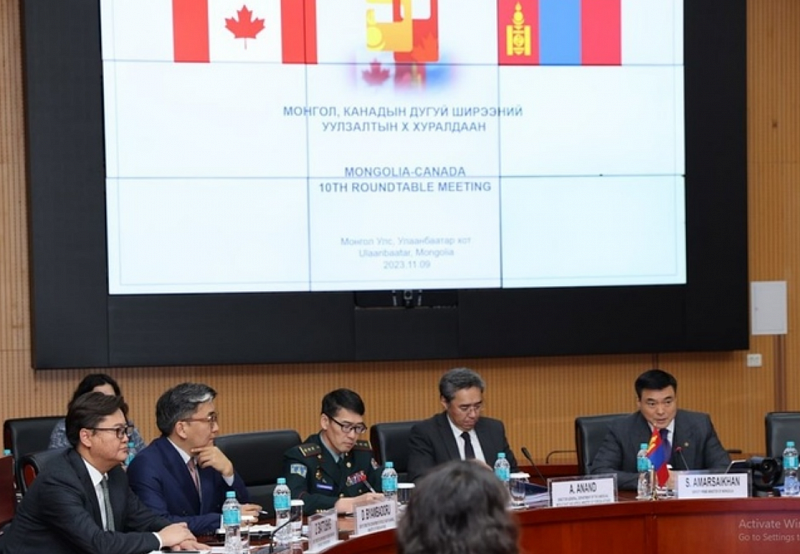В Улан-Баторе состоялся круглый стол между Монголией и Канадой