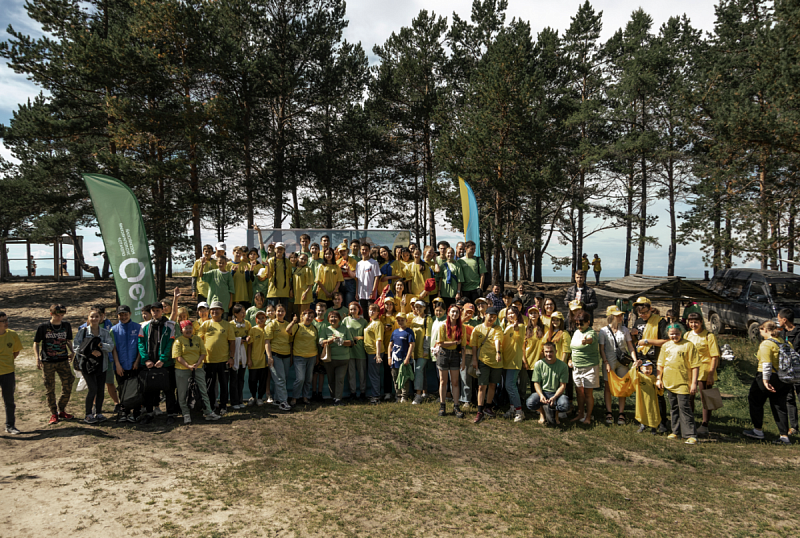 Экологический лагерь собрал на Байкале волонтеров из России и зарубежья