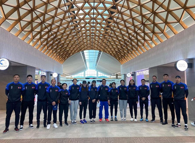Сборная Монголии по баскетболу 3x3 отправилась в Европу