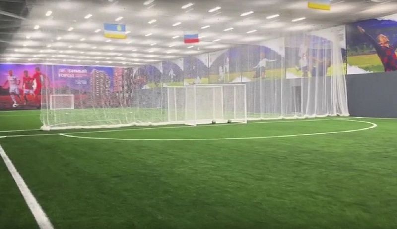 В Улан-Удэ открылась «Байкальская футбольная арена». ВИДЕО