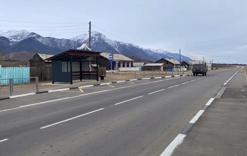 В Баргузинском районе Бурятии отремонтировали дорогу между тремя улусами 