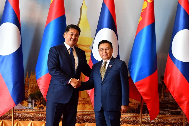 Монголия и Лаос подписали ряд документов о сотрудничестве