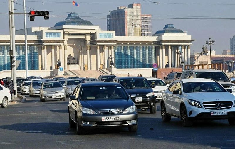 В столице Монголии проезд личных автомобилей из регионов станет платным