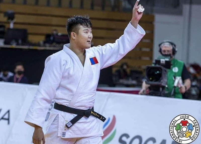 Монгольский спортсмен завоевал золотую медаль на турнире Большого шлема в Тель-Авиве