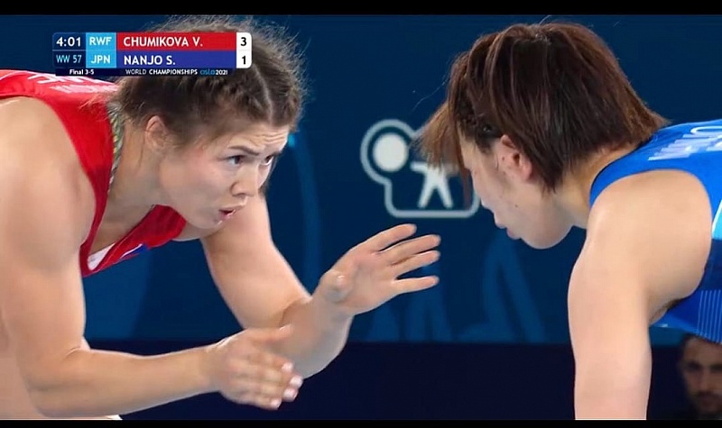 Вероника Чумикова уступила бронзу на чемпионате мира