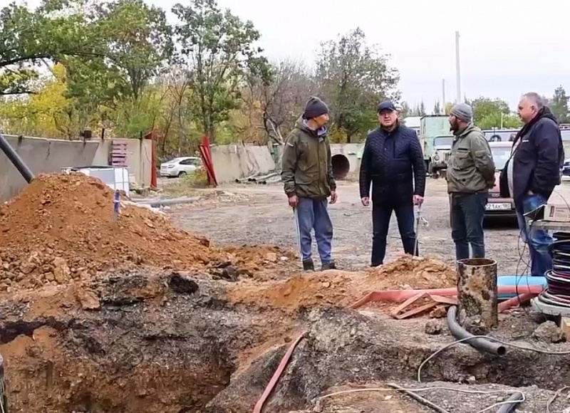 В поселке Старобешево завершается ремонт водонасосной станции 