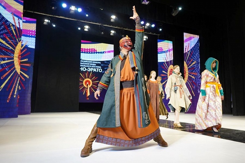 Монголия приняла участие в фестивале этнической моды "Этно-Эрато". ФОТО