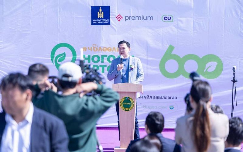 В Монголии открылась первая «Зеленая станция» для зарядки электромобилей