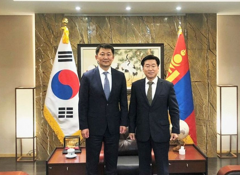 Монголия и Южная Корея обсудили вопросы сотрудничества