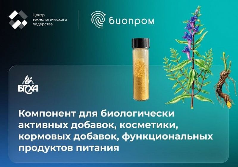 Ученые БГСХА создали биологически активное вещество с высокими антиоксидантными свойствами