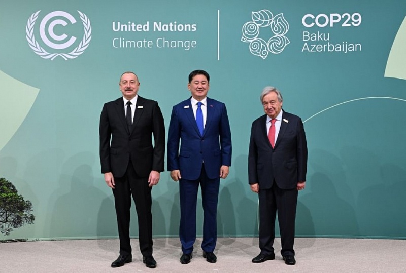 У.Хурэлсух участвует в Саммите мировых лидеров COP29