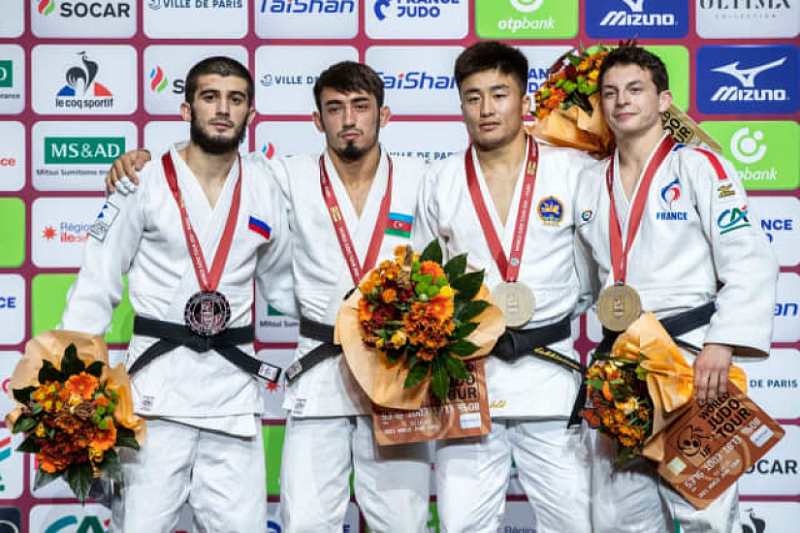 Сборная Монголии по дзюдо завоевала три медали в Париже