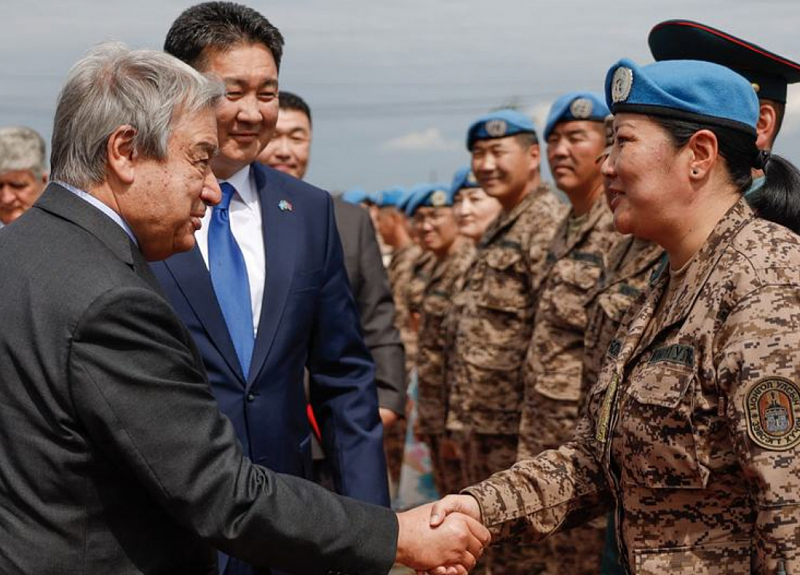Глава ООН: Монголия – "символ мира на неспокойной планете"