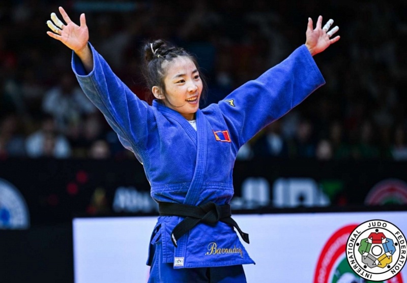 Монгольская спортсменка стала чемпионкой мира по дзюдо