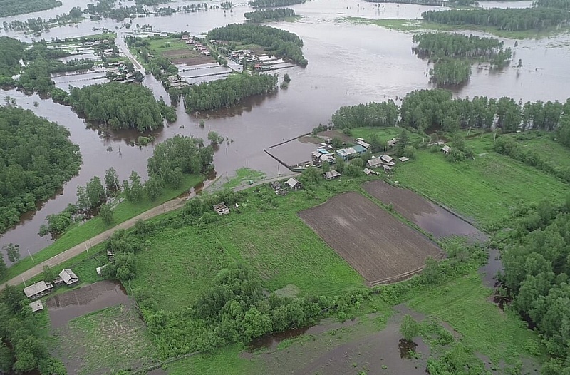 Наводнение превратило огороды Забайкалья в бесплодные земли