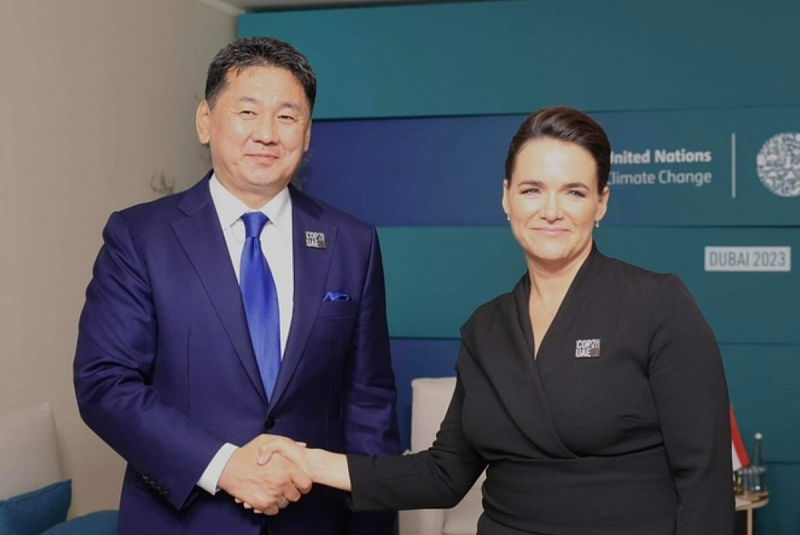 Президенты Монголии и Венгрии обсудили развитие сотрудничества