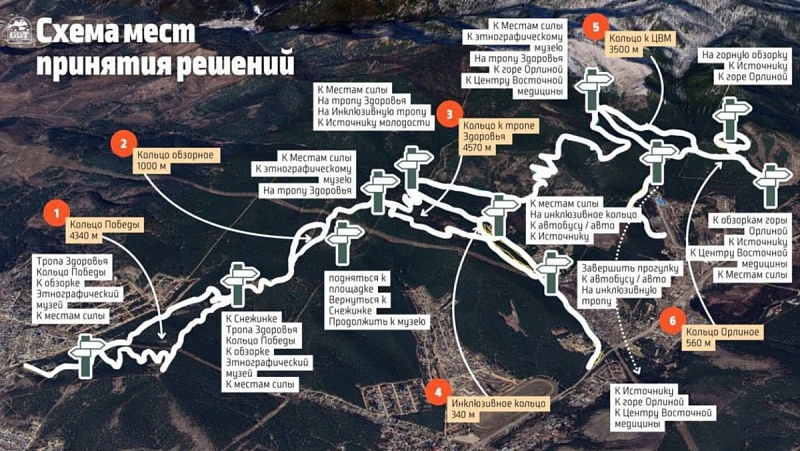 На базе "Снежинка" появится тропа здоровья